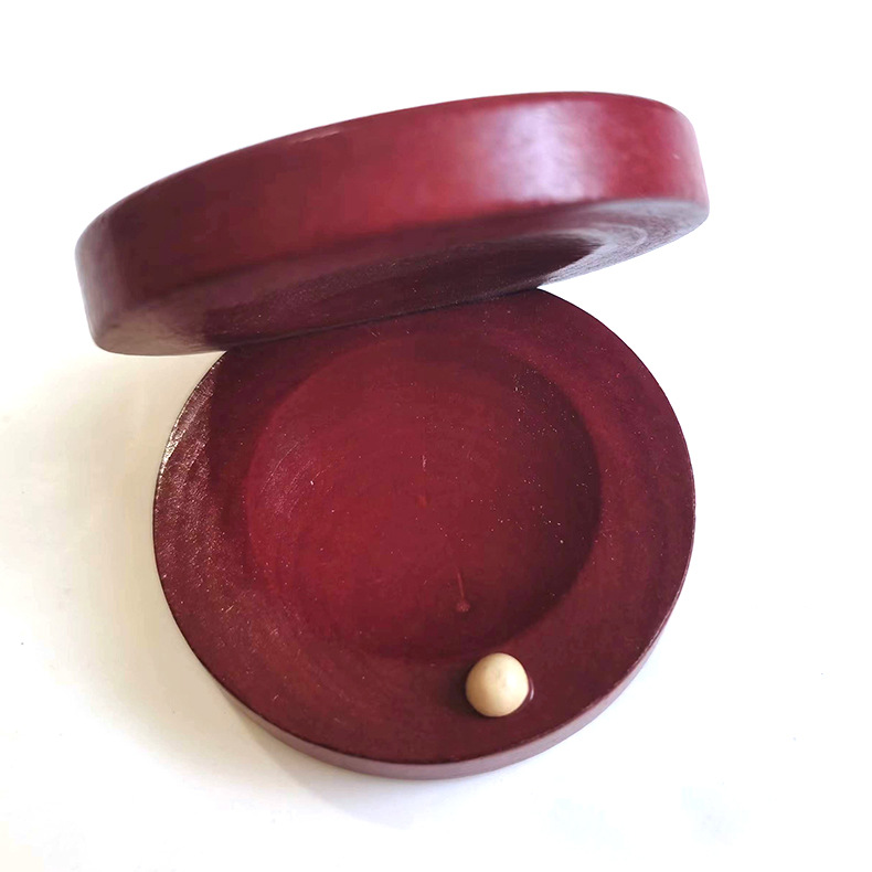 圆舞板奥尔夫木乐器 手敲响板舞板 梨木圆响板批发